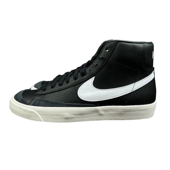 Nike Blazer Mid '77 Vintage Black White Sail Shoes BQ6806-002 Men's Size 10.5 - Picture 3 of 9